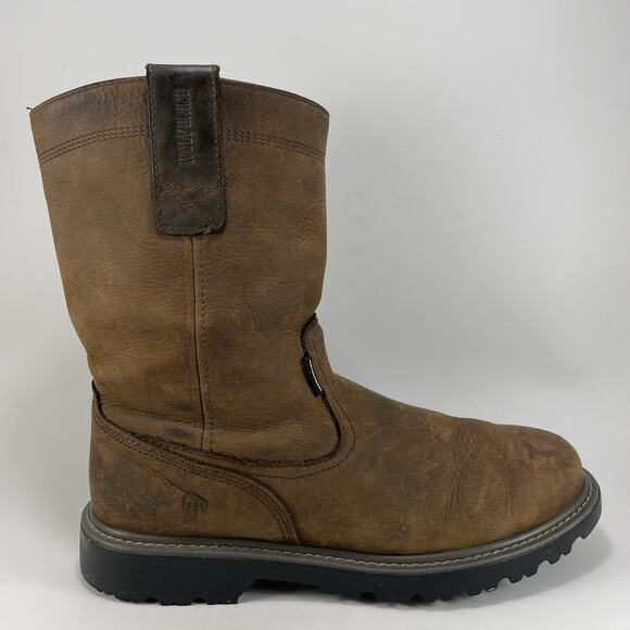 Wolverine Floorhand Work Boots Men’s 10.5 M Waterproof Soft Toe Leather W10682 - Picture 1 of 11